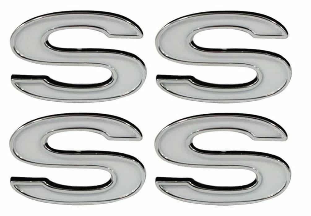 Emblem: "SS" Fender  69-72 Chevelle (2 x SS)